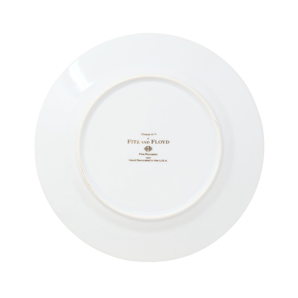 Fitz & Floyd "Chaise" Salad Plates (I, II, III, & IV)