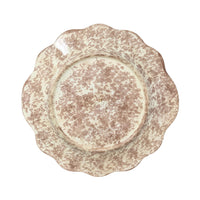 Arsenal 1880’s Majolica Pottery Farm Dog Plate