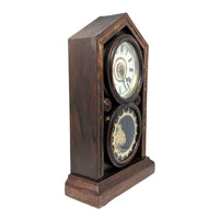 New Haven 1880 Tuscan 1-Day Rosewood Mantle Clock