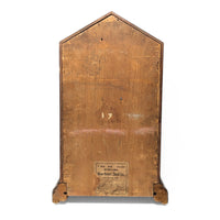 New Haven 1880 Tuscan 1-Day Rosewood Mantle Clock