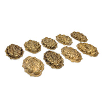 Antique French Bronze Ormolu Baroque Curtain Tiebacks (9)