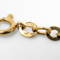 Balestra 17K Italian 3.5mm Circle Link 20” Chain Necklace