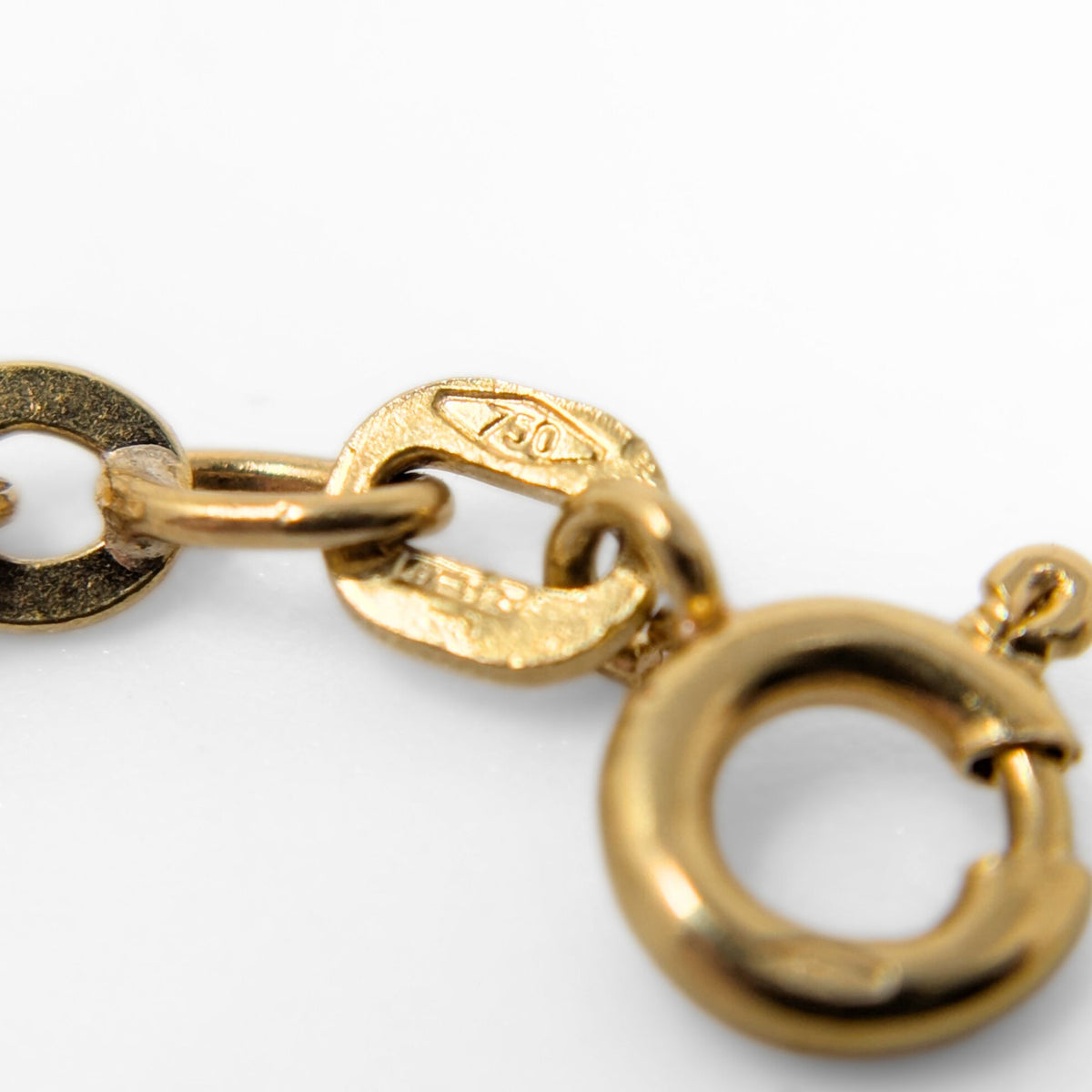 Balestra 17K Italian 3.5mm Circle Link 20” Chain Necklace