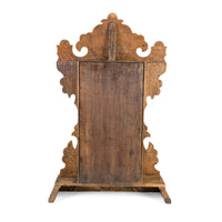 Ingraham 1880’s Oak 8-Day Gingerbread Kitchen Clock