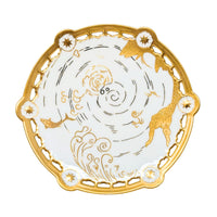 Elite Works Limoges Bawo & Dotter Gold Decorated Sealife Plates (10)