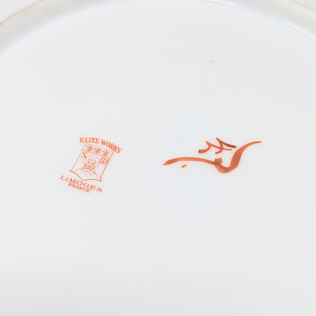 Elite Works Limoges Bawo & Dotter Gold Decorated Sealife Plates (10)