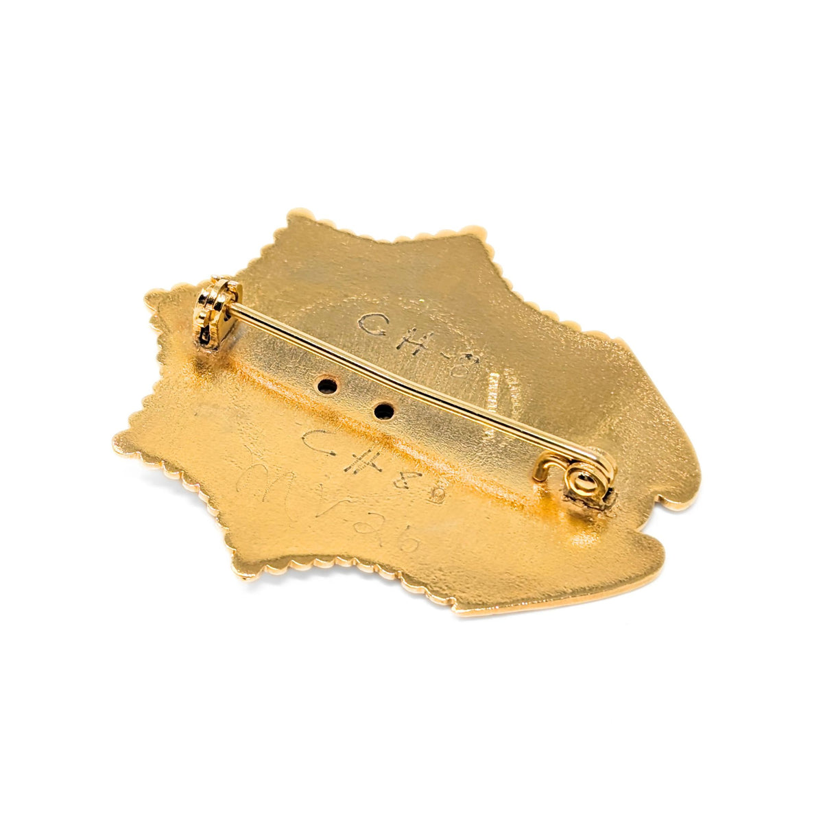 Richmond Virginia Vintage Fire & Emergency Services Battalion Chief Chest Badge