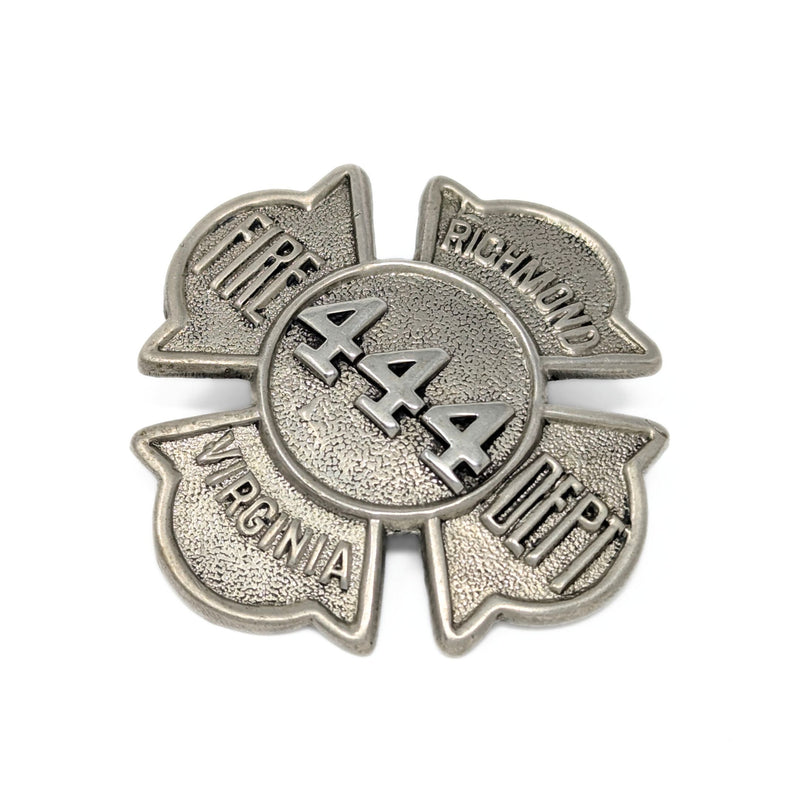 Richmond Virginia Vintage Fire Department #444 Breast Badge
