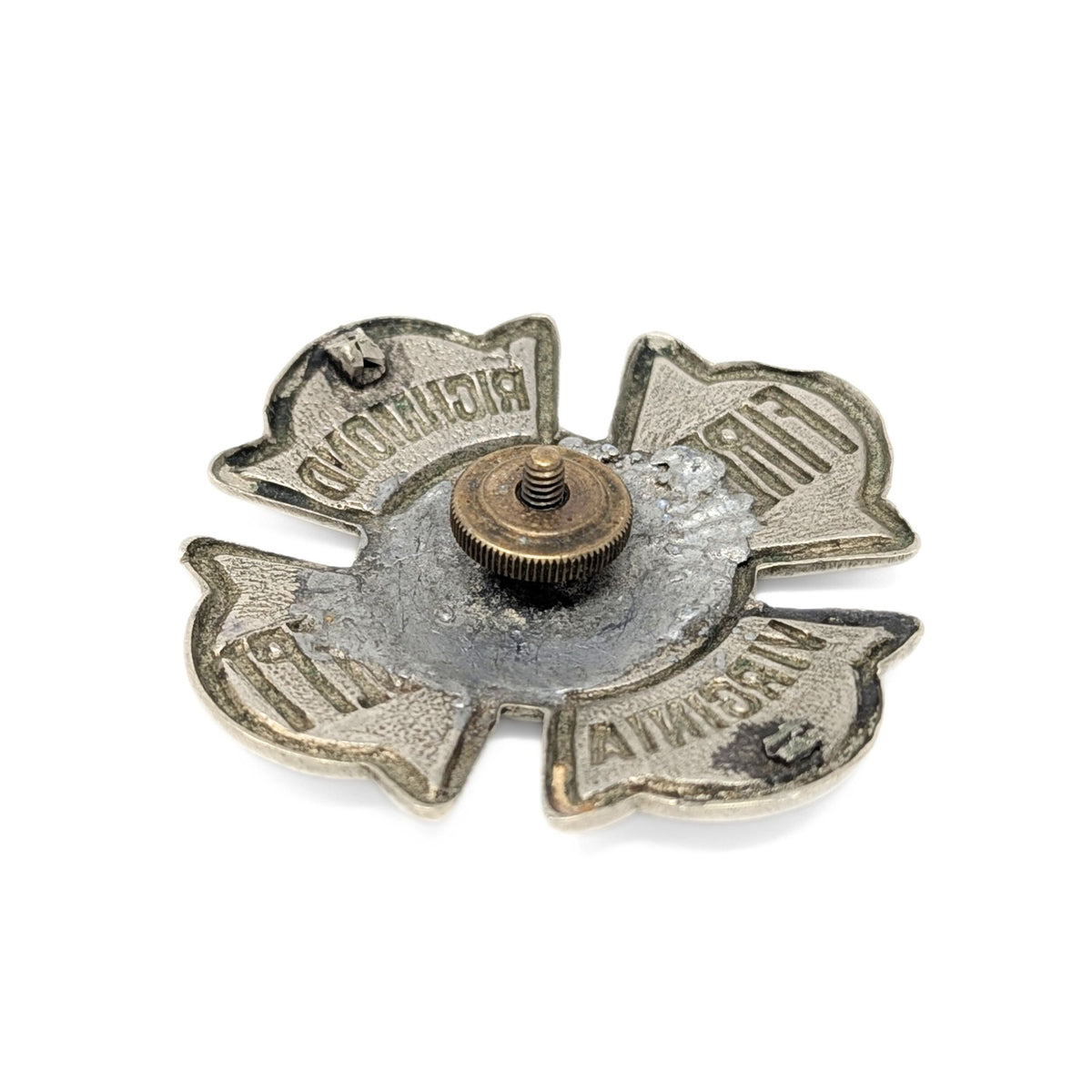 Richmond Virginia Vintage Fire Department #444 Breast Badge