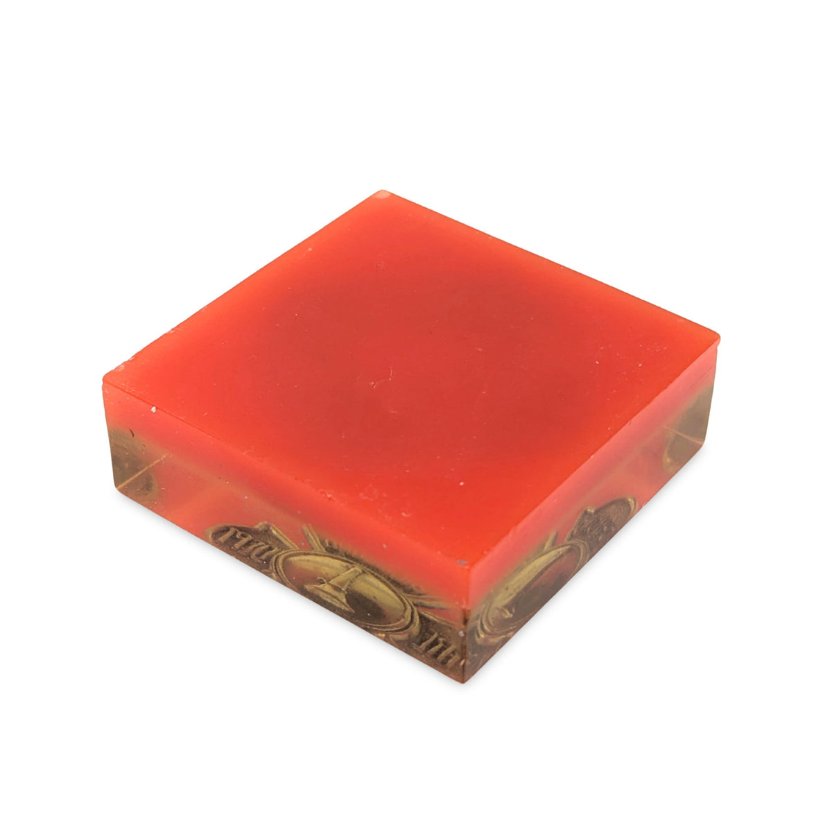 Richmond Virginia Vintage Fire Department Breast Badge Acrylic Paper Weight