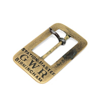Antique Station Master Great Western Railway Belt Buckle