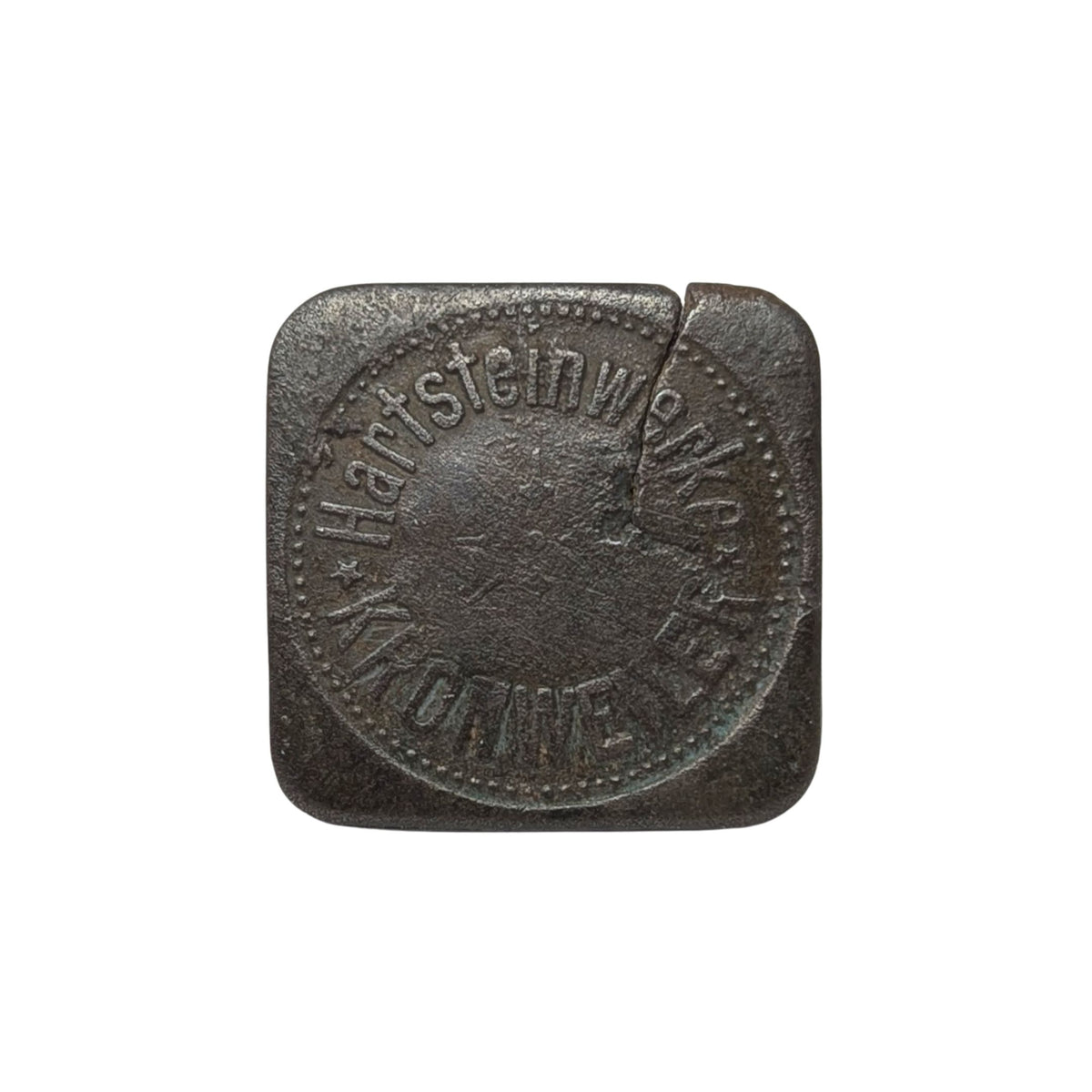 1910’s Hartsteinwerke Kronweiler German Merchant Token