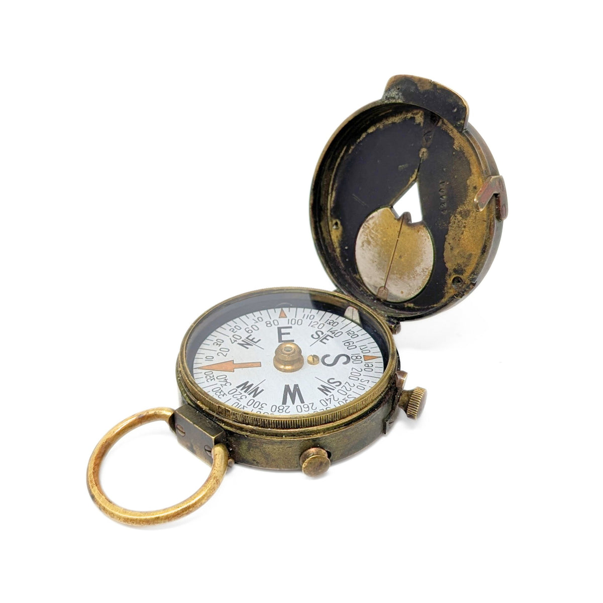 Cruchon & Emons Berne WWI US Army Engineer Corps Pocket Compass