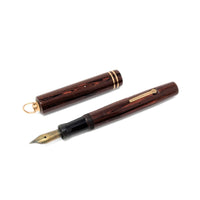 Wahl Products Ring-Top Rosewood Finish Fountain Pen & Eversharp Pencil
