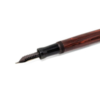 Wahl Products Ring-Top Rosewood Finish Fountain Pen & Eversharp Pencil