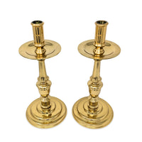 Virginia Metalcrafters CW 16-34 Colonial Williamsburg 13" Candlesticks (Pair)