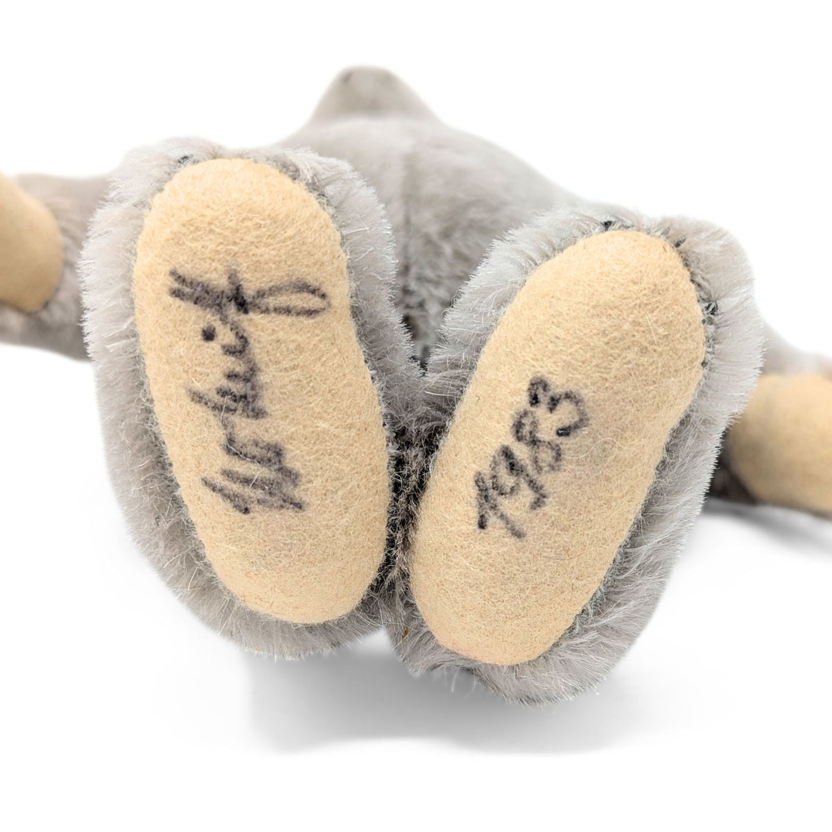Steiff 1902 Replica Mohair Teddy Bear, 1983 Signed Ltd. Ed.