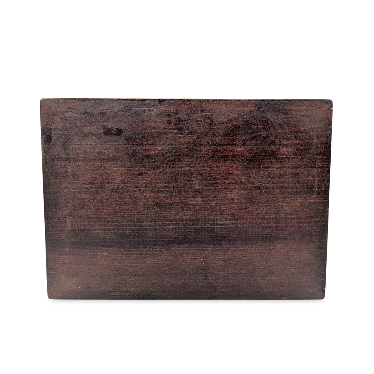 Antique Locking Cherry Humidor With Key