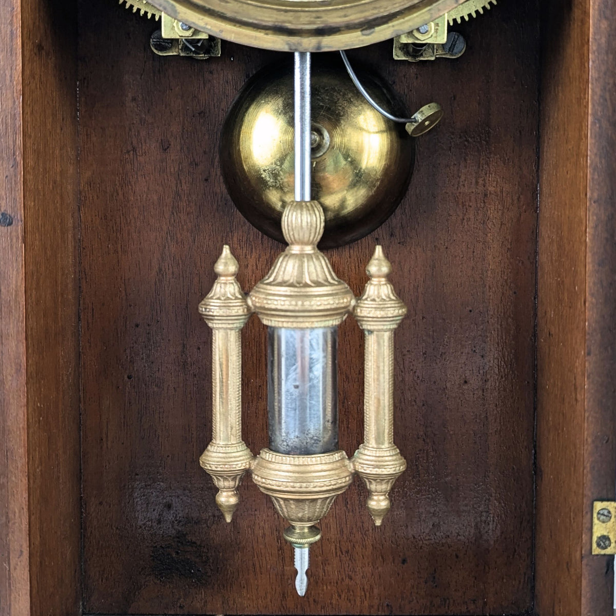 E. N. Welch Antique 8-Day Gothic Steeple Mantle Clock