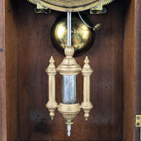 E. N. Welch Antique 8-Day Gothic Steeple Mantle Clock