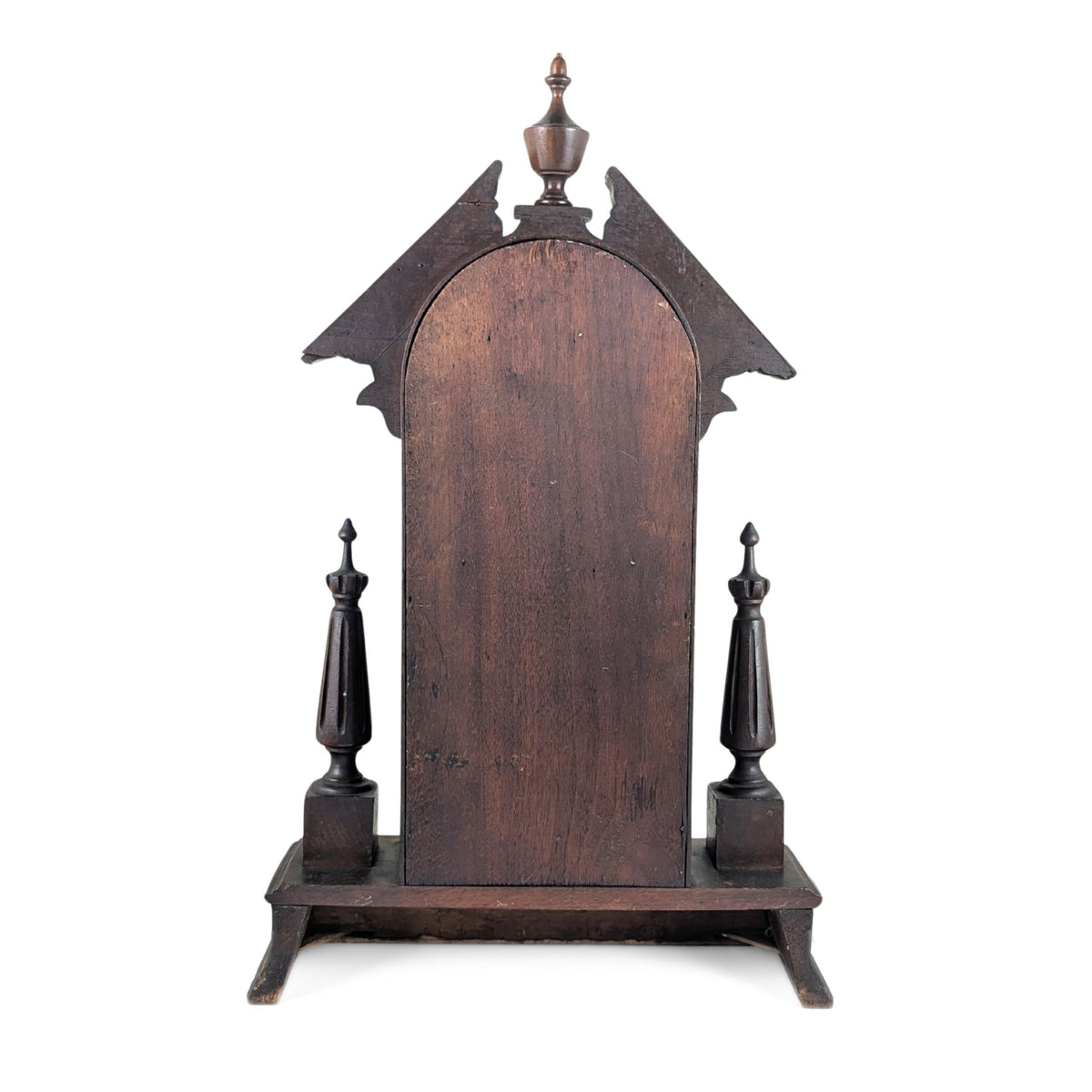 E. N. Welch Antique 8-Day Gothic Steeple Mantle Clock