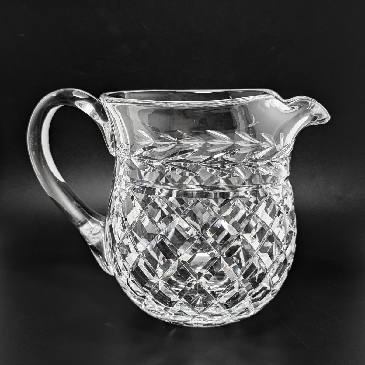 Waterford "Glandore" Crystal 32oz Jug/Pitcher with Ice Lip