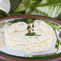 14K Gold Multi-Strand 7" Pearl Bracelet