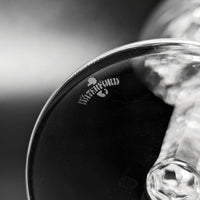 Waterford "Glandore" Crystal 7" Water Goblet, Seahorse Mark