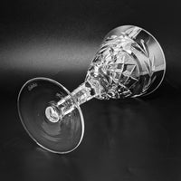 Waterford "Glandore" Crystal 7" Water Goblet, Old Gothic Hallmark