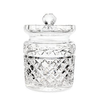 Waterford "Glandore" Crystal Biscuit Barrel