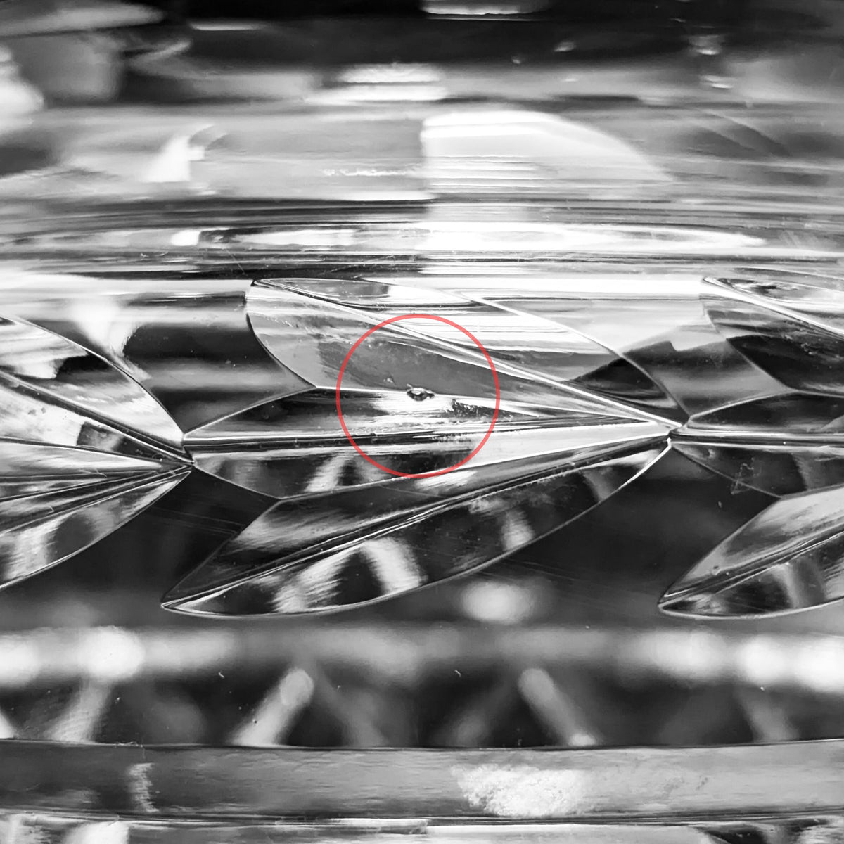 Waterford "Glandore" Crystal Biscuit Barrel