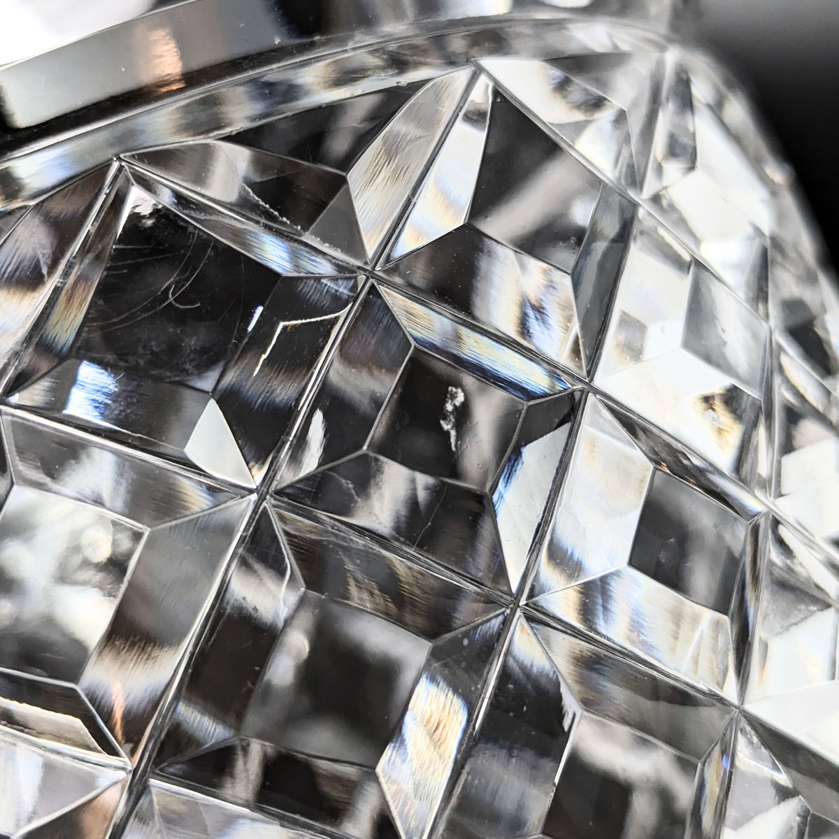 Waterford "Glandore" Crystal Biscuit Barrel