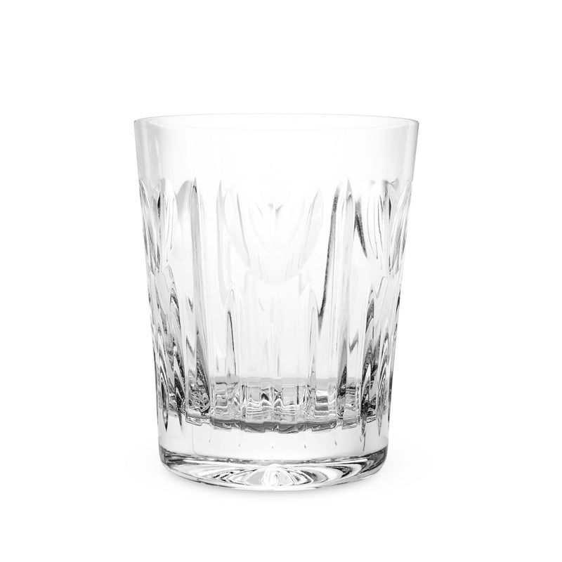 Waterford Millennium Series Pair of "Love" Double Old Fashioned Glasses