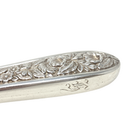 Kirk Stieff "Corsage" Monogrammed Sterling Silver Pie Server w/ Stainless Blade