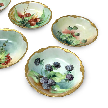 CT Altwasser Germany Porcelain Dessert/ Fruit Bowls & Serving Bowl (7pcs)