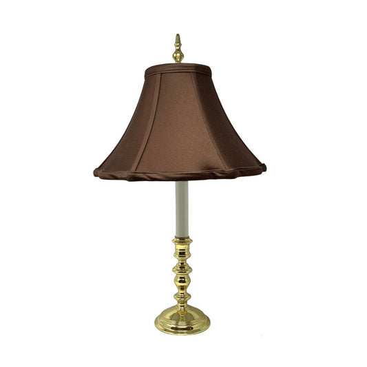 Williamsburg Sedgefield By Adams Brass Candlestick Lamp