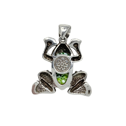 Alan K Millefiori & Sterling Frog Pendant