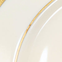 Lenox "Tuxedo" Set of 10 Salad Plates (Gold Backstamp)