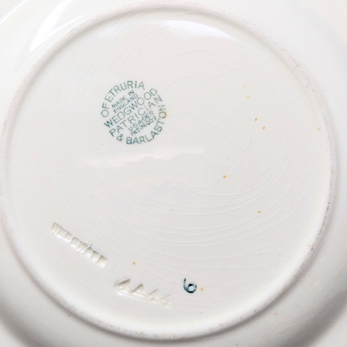 Wedgwood "Patrician" Ivory Salad Plates (4)