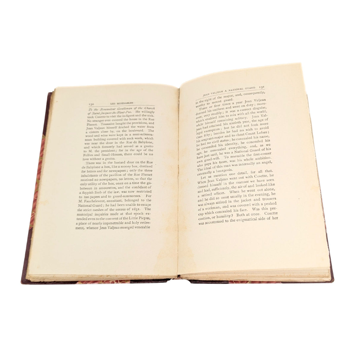 Les Misérables by Victor Hugo 1893, 10-Volume Book Set