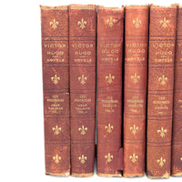 Les Misérables by Victor Hugo 1893, 10-Volume Book Set