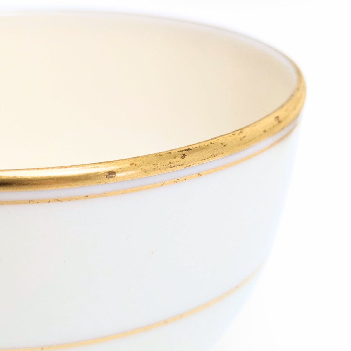 Lenox "J-34" Cream/Gold 23pc Cup, Saucer, & Salad Plate Set