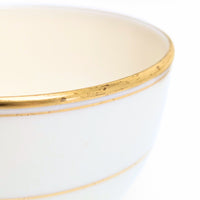 Lenox "J-34" Cream/Gold 23pc Cup, Saucer, & Salad Plate Set
