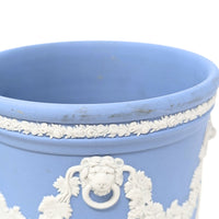 Wedgwood Pale Blue Jasperware Cachepots (Pair)