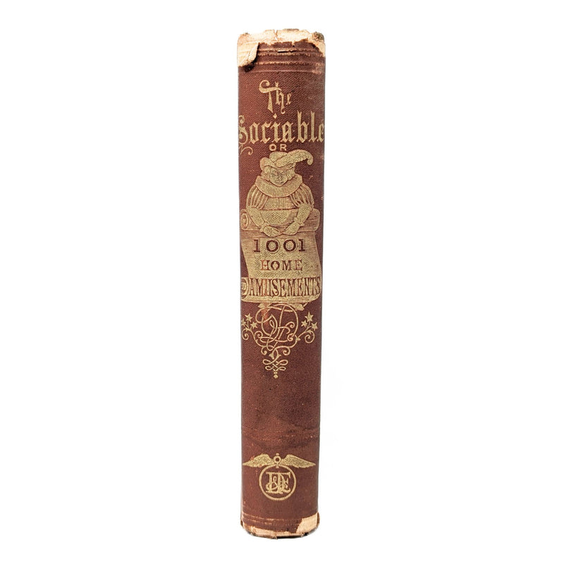 The Sociable or One Thousand and One Home Amusements, Copyright 1858