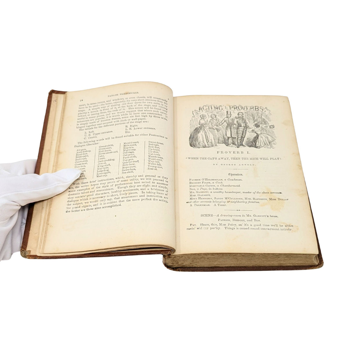 The Sociable or One Thousand and One Home Amusements, Copyright 1858