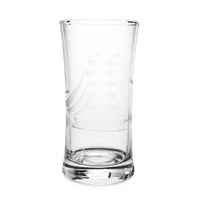 Javit Badash "Clipper Collection" Vintage Crystal Highball Glasses (Set of 8)