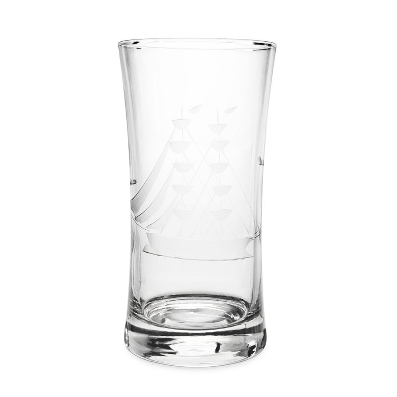 Javit Badash "Clipper Collection" Vintage Crystal Highball Glasses (Set of 8)