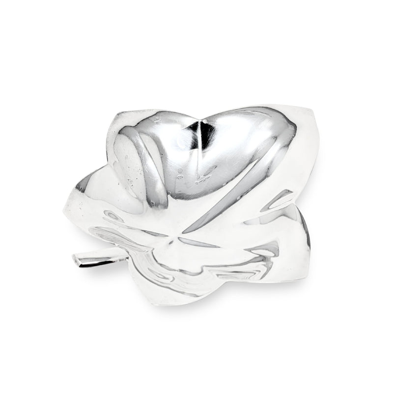 Tiffany & Co. Sterling Silver Maple Leaf Nut Dish