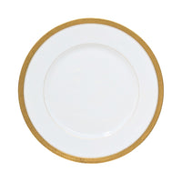 Charles Ahrenfeldt Limoges "AR1136" Gold Banded Dinner Plates (8)